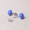 Ohrstecker mittelblau – Bild 10