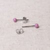Ohrstecker mini altrosa – Bild 2