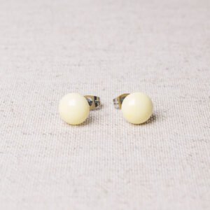 Ohrstecker gelb Pastell